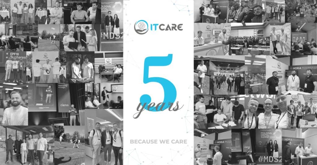 Today the ITcare team turns 5